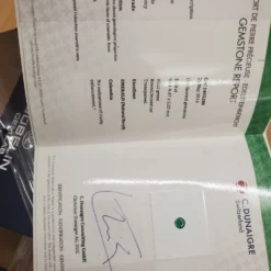 Bayco Bayco One-of-a-Kind Emerald Ring With Diamonds -Horaluxis Sales Store bayco round emerald ring bayco 40420998480116