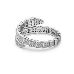 BVLGARI BVLGARI Serpenti One-Coil Bracelet White Gold Diamond 345215 -Horaluxis Sales Store bvlgari serpenti one coil bracelet white gold diamond 345215 bvlgari 41218738323700