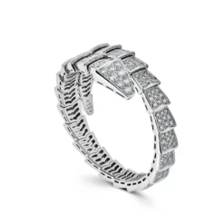 BVLGARI BVLGARI Serpenti One-Coil Bracelet White Gold Diamond 345215 -Horaluxis Sales Store bvlgari serpenti one coil bracelet white gold diamond 345215 bvlgari 41218738815220