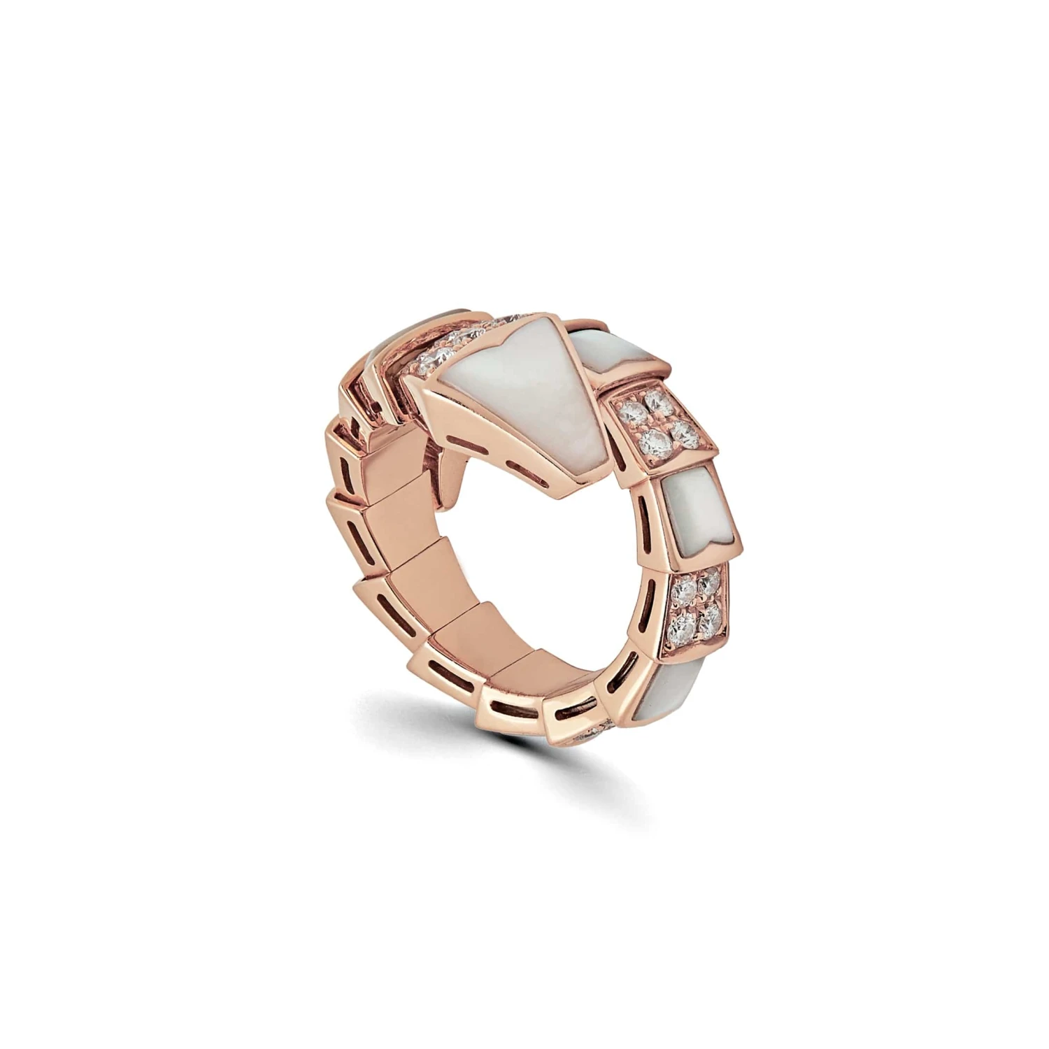 BVLGARI BVLGARI Serpenti Viper One-Coil Ring 350667 1 BVLGARI BVLGARI Serpenti Viper One-Coil Ring 350667