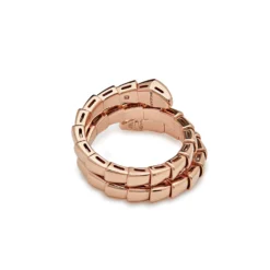 BVLGARI BVLGARI Serpenti Viper Ring Rose Gold And Diamonds 357876 -Horaluxis Sales Store bvlgari serpenti viper ring rose gold diamonds 357876 bvlgari 40260870078708