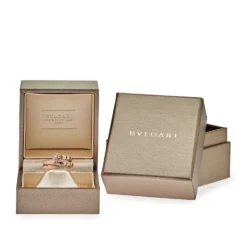 BVLGARI BVLGARI Serpenti Viper Ring Rose Gold And Diamonds 357876 -Horaluxis Sales Store bvlgari serpenti viper ring rose gold diamonds 357876 bvlgari 40421219860724