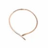 BVLGARI BVLGARI Serpenti Viper Necklace Rose Gold 357864 Large
