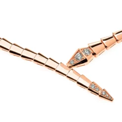 BVLGARI BVLGARI Serpenti Viper Necklace Rose Gold 357864 Large 8 BVLGARI BVLGARI Serpenti Viper Necklace Rose Gold 357864 Large -Horaluxis Sales Store bvlgari serpenti viper rose gold necklace 357864 bvlgari 40260879778036