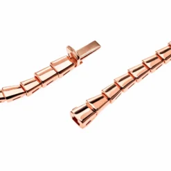 BVLGARI BVLGARI Serpenti Viper Necklace Rose Gold 357864 Large 9 BVLGARI BVLGARI Serpenti Viper Necklace Rose Gold 357864 Large -Horaluxis Sales Store bvlgari serpenti viper rose gold necklace 357864 bvlgari 40260880040180