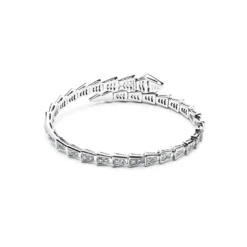 BVLGARI BVLGARI Serpenti Viper Slim Bracelet White Gold Full Pavé Diamonds 351844 -Horaluxis Sales Store bvlgari serpenti viper slim bracelet white gold full pave diamonds 351844 bvlgari 40421197283572