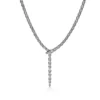 BVLGARI BVLGARI Serpenti Viper Slim Necklace White Gold Full Pavé Diamonds 351090