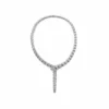 BVLGARI BVLGARI Serpenti Viper White Gold Diamond Necklace 348165