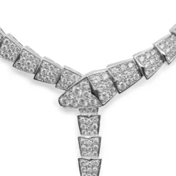 BVLGARI BVLGARI Serpenti Viper White Gold Diamond Necklace 348165 7 BVLGARI BVLGARI Serpenti Viper White Gold Diamond Necklace 348165 -Horaluxis Sales Store bvlgari serpenti viper white gold diamond necklace 348165 bvlgari 40260969824500