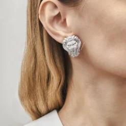 Chanel Chanel Lion Royal Earrings In White Gold And Diamonds J60875 -Horaluxis Sales Store chanel lion royal earrings in white gold and diamonds j60875 chanel 40966911525108 scaled
