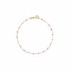 Gigi CLOZEAU Gigi Clozeau Classic Yellow Gold Bracelet In Fuchsia