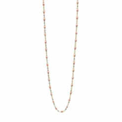 Gigi CLOZEAU Gigi Clozeau Classic Yellow Gold Necklace In Blush