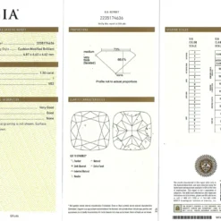 Jewels Aficionado Cushion Cut Diamond White Gold Ring -Horaluxis Sales Store cushion cut diamond white gold ring wrist aficionado 40826545799412 scaled