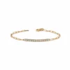 Jewels Aficionado Diamond And Rose Gold Paperclip Chain Bracelet