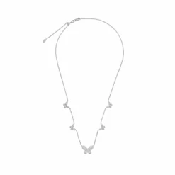Jewels Aficionado Diamond And White Gold Butterfly Necklace -Horaluxis Sales Store diamond and white gold butterfly necklace jewels aficionado 41595244249332
