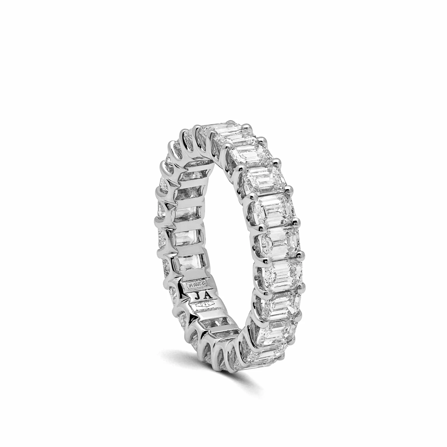 Jewels Aficionado Diamond And White Gold Eternity Band 3 Jewels Aficionado Diamond And White Gold Eternity Band - Image 3