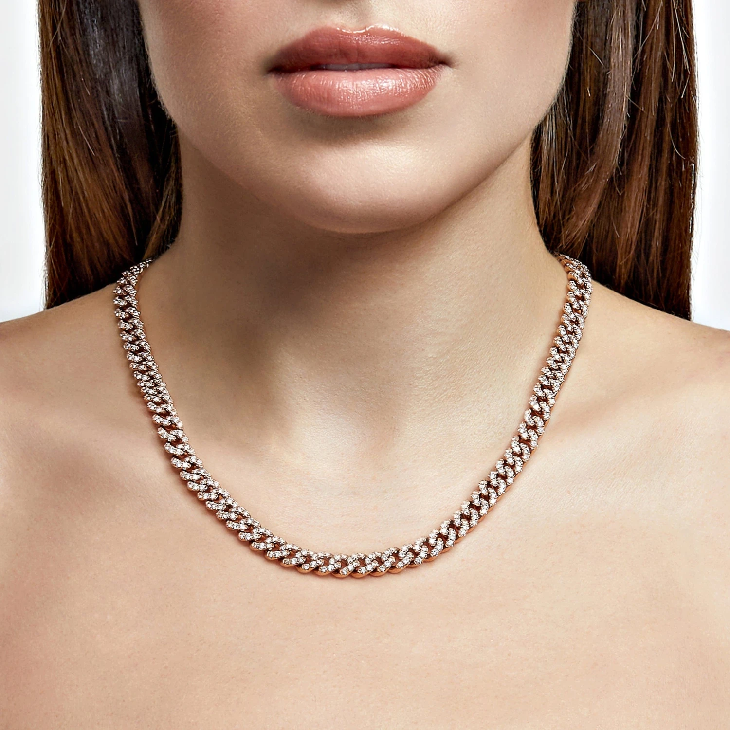 Jewels Aficionado Diamond Cuban Link Necklace 2 Jewels Aficionado Diamond Cuban Link Necklace - Image 2