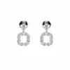 Jewels Aficionado Diamond Square Cut-Out Earrings