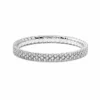 Jewels Aficionado Diamond Wave Stretchy Tennis Bracelet