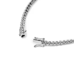 Jewels Aficionado Evil Eye Baguette And Round Diamond White Gold Bracelet -Horaluxis Sales Store evil eye baguette and round diamond white gold bracelet wrist aficionado 40421277827316
