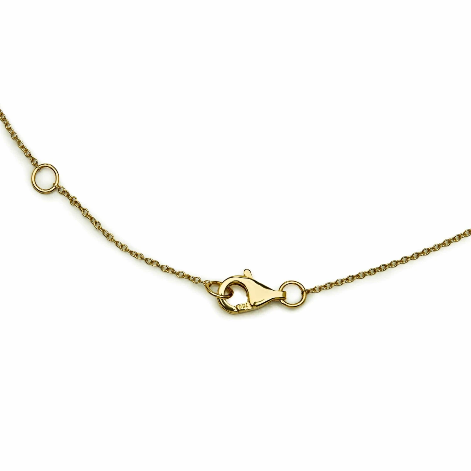 Jewels Aficionado Evil Eye Green Enamel And Diamond Yellow Gold Pendant 3 Jewels Aficionado Evil Eye Green Enamel And Diamond Yellow Gold Pendant - Image 3