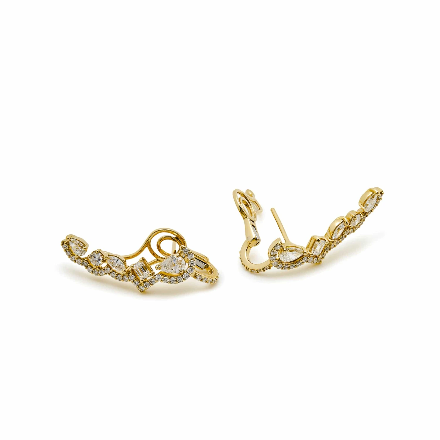 Jewels Aficionado Fancy-Shaped Yellow Diamond Earrings 3 Jewels Aficionado Fancy-Shaped Yellow Diamond Earrings - Image 3