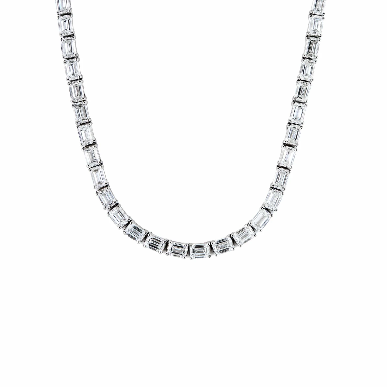 Jewels Aficionado Lab-Grown Diamond Emerald-Cut Necklace 4 Jewels Aficionado Lab-Grown Diamond Emerald-Cut Necklace - Image 4