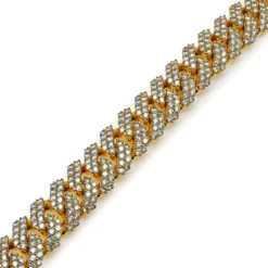 Jewels Aficionado Mens Cuban Link Yellow Gold With Pavé Diamonds Necklace 7 Jewels Aficionado Mens Cuban Link Yellow Gold With Pavé Diamonds Necklace -Horaluxis Sales Store mens cuban link pave diamond yg necklace spcn140y 10 wrist aficionado 40264679555316