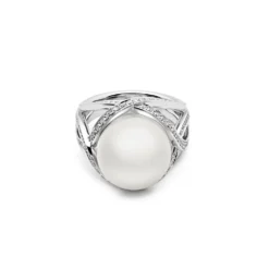 Mikimoto Mikimoto 'M Collection' White South Sea Cultured Pearl Ring