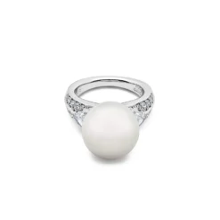 Mikimoto Mikimoto White South Sea Cultured Pearl And Diamond Ring -Horaluxis Sales Store mikimoto white south sea cultured pearl and diamond ring mikimoto 41044499661044
