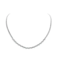 Jewels Aficionado Mixed Shape Diamond Tennis Necklace