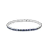 Jewels Aficionado Ombré Blue Sapphire Stretchy Tennis Bracelet