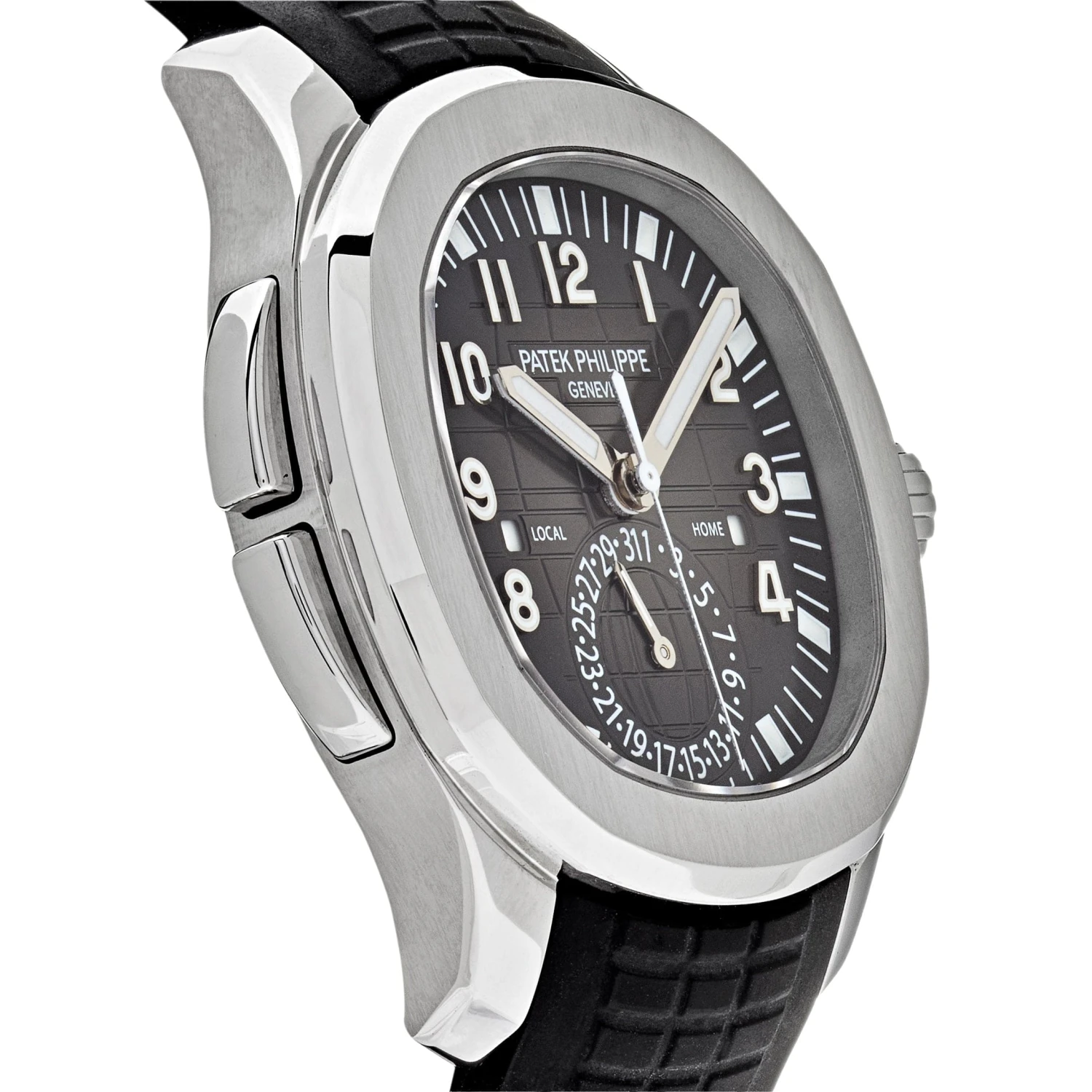 Patek Philippe Patek Philippe Aquanaut 5164A-001 'Travel Time' Stainless Steel (2023) 4 Patek Philippe Patek Philippe Aquanaut 5164A-001 'Travel Time' Stainless Steel (2023) - Image 4
