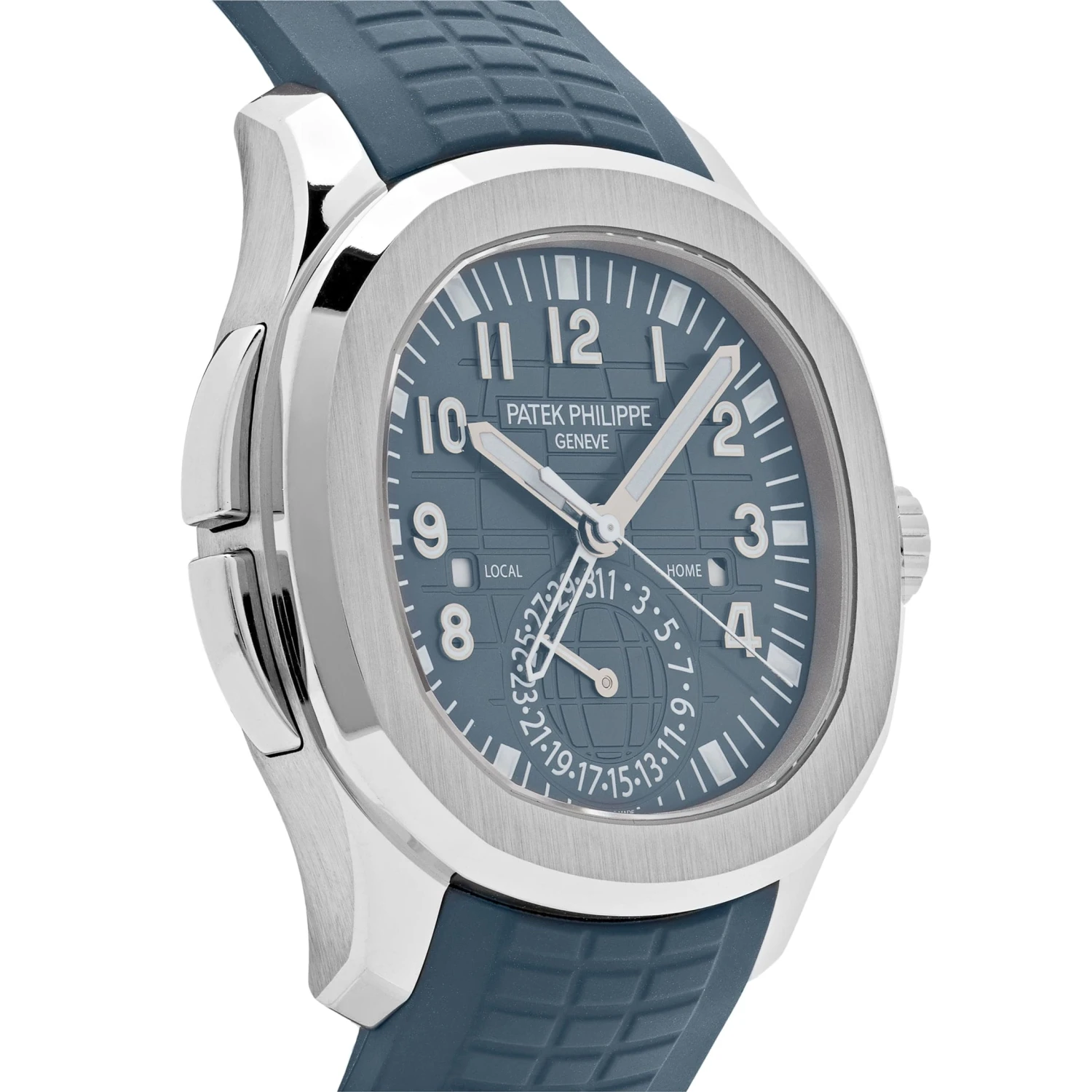 Patek Philippe Patek Philippe Aquanaut 5164G-001 'Travel Time' White Gold Blue-Gray Dial (2024) 4 Patek Philippe Patek Philippe Aquanaut 5164G-001 'Travel Time' White Gold Blue-Gray Dial (2024) - Image 4