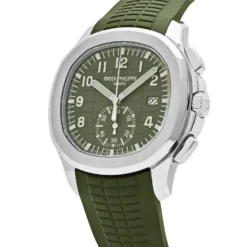 Patek Philippe Patek Philippe Aquanaut 5968G-010 Chronograph White Gold Khaki Green Dial -Horaluxis Sales Store patek philippe aquanaut 5968g 010 chronograph white gold khaki green dial 2021 patek philippe 41613793362164