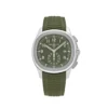 Patek Philippe Patek Philippe Aquanaut 5968G-010 Chronograph White Gold Khaki Green Dial (2024)