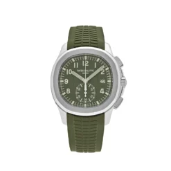 Patek Philippe Patek Philippe Aquanaut 5968G-010 Chronograph White Gold Khaki Green Dial (2024)
