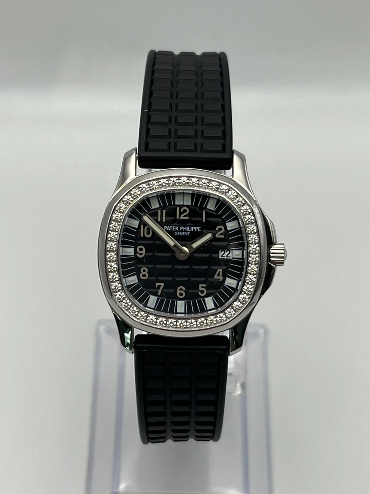 Patek Philippe Patek Philippe Aquanaut Luce 4961A-001 Black Dial Diamond Bezel 2 Patek Philippe Patek Philippe Aquanaut Luce 4961A-001 Black Dial Diamond Bezel - Image 2