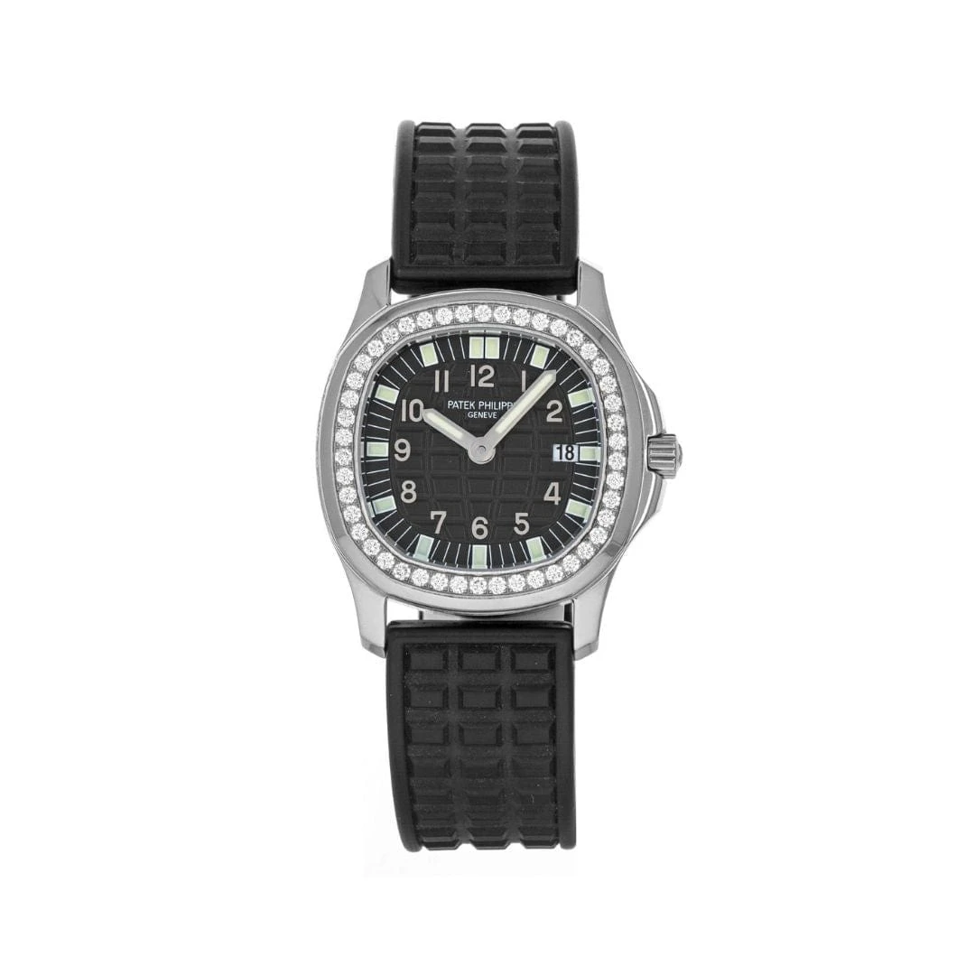 Patek Philippe Patek Philippe Aquanaut Luce 4961A-001 Black Dial Diamond Bezel 1 Patek Philippe Patek Philippe Aquanaut Luce 4961A-001 Black Dial Diamond Bezel