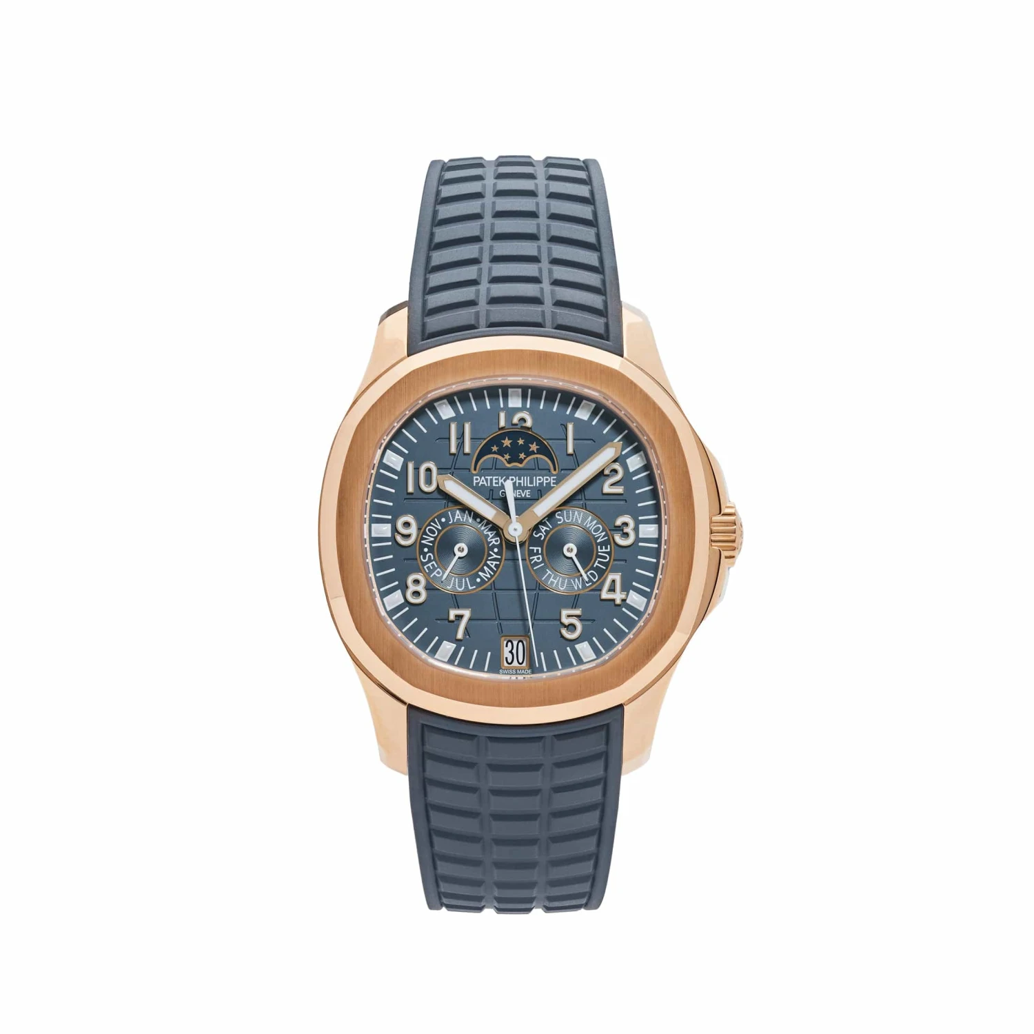 Patek Philippe Patek Philippe Aquanaut Luce 5261R-001 Annual Calendar Rose Gold Blue-Gray Dial (2024) 1 Patek Philippe Patek Philippe Aquanaut Luce 5261R-001 Annual Calendar Rose Gold Blue-Gray Dial (2024)