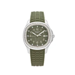 Patek Philippe Patek Philippe Aquanaut Luce 5267/200A-011 'Ladies' Stainless Steel Green Dial Diamond Bezel