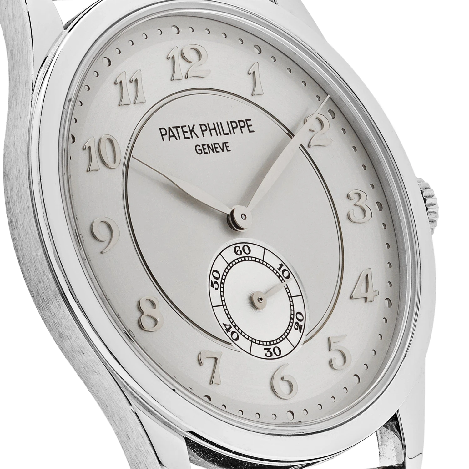 Patek Philippe Patek Philippe Calatrava 5196P-001 Platinum Silver Dial 4 Patek Philippe Patek Philippe Calatrava 5196P-001 Platinum Silver Dial - Image 4