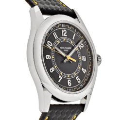 Patek Philippe Patek Philippe Calatrava 6007G-001 White Gold Yellow Accents -Horaluxis Sales Store patek philippe calatrava 6007g 001 white gold yellow accents patek philippe 40265651486964