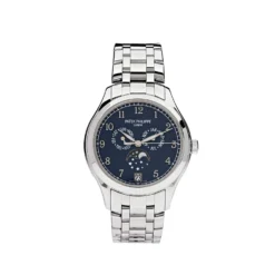 Patek Philippe Patek Philippe Complications 4947/1A-001 Annual Calendar Moon Phase Stainless Steel Blue Dial