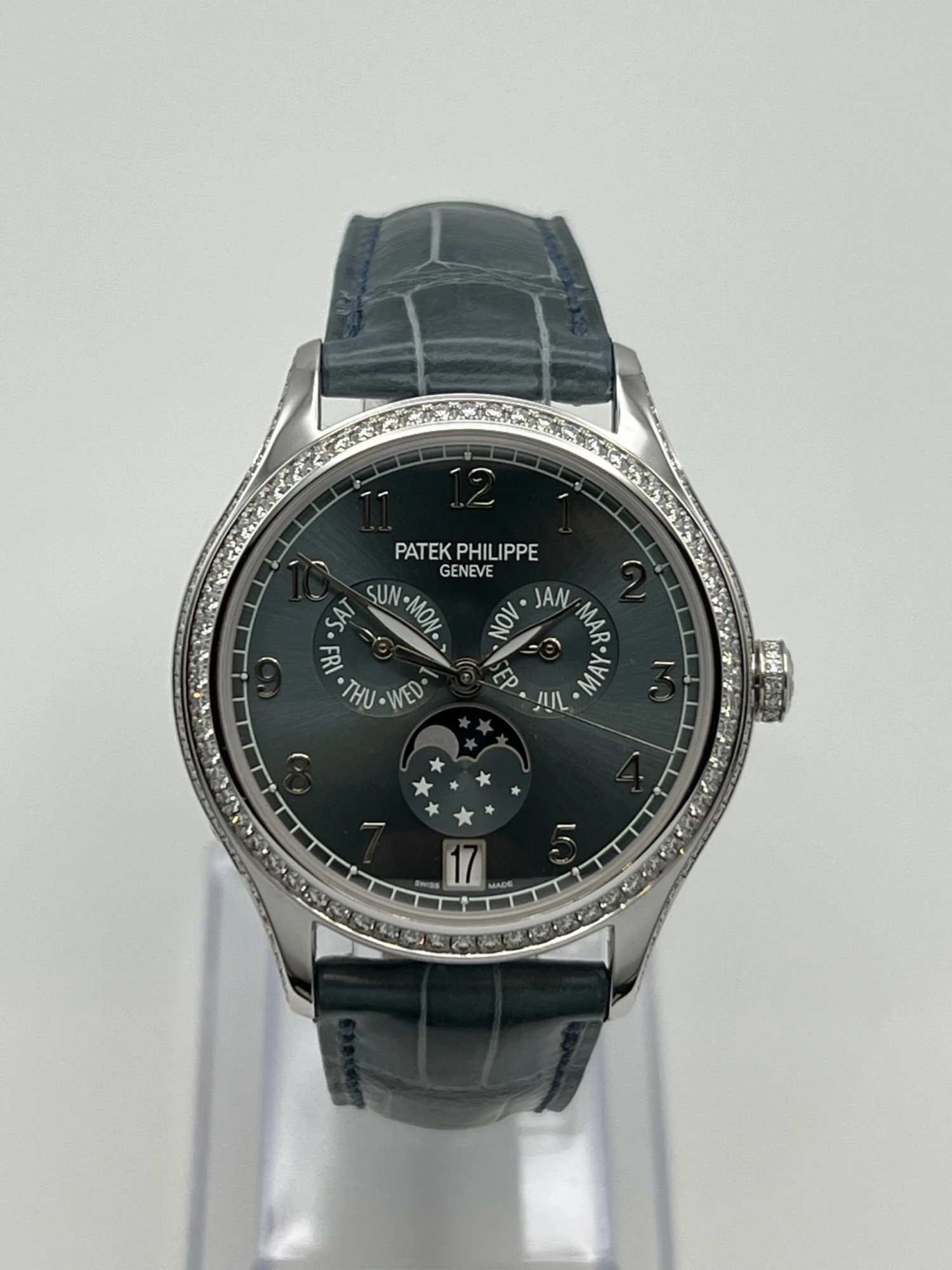 Patek Philippe Patek Philippe Complications 4947G-001 Annual Calendar White Gold Blue Dial 4 Patek Philippe Patek Philippe Complications 4947G-001 Annual Calendar White Gold Blue Dial - Image 4