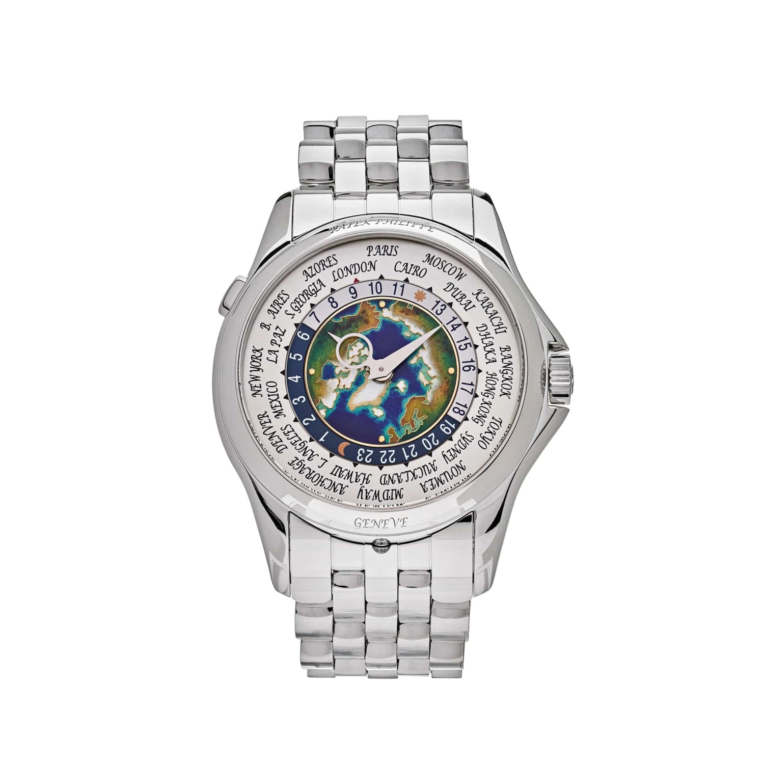 Patek Philippe Patek Philippe Complications 5131/1P-001 World Time Platinum 1 Patek Philippe Patek Philippe Complications 5131/1P-001 World Time Platinum