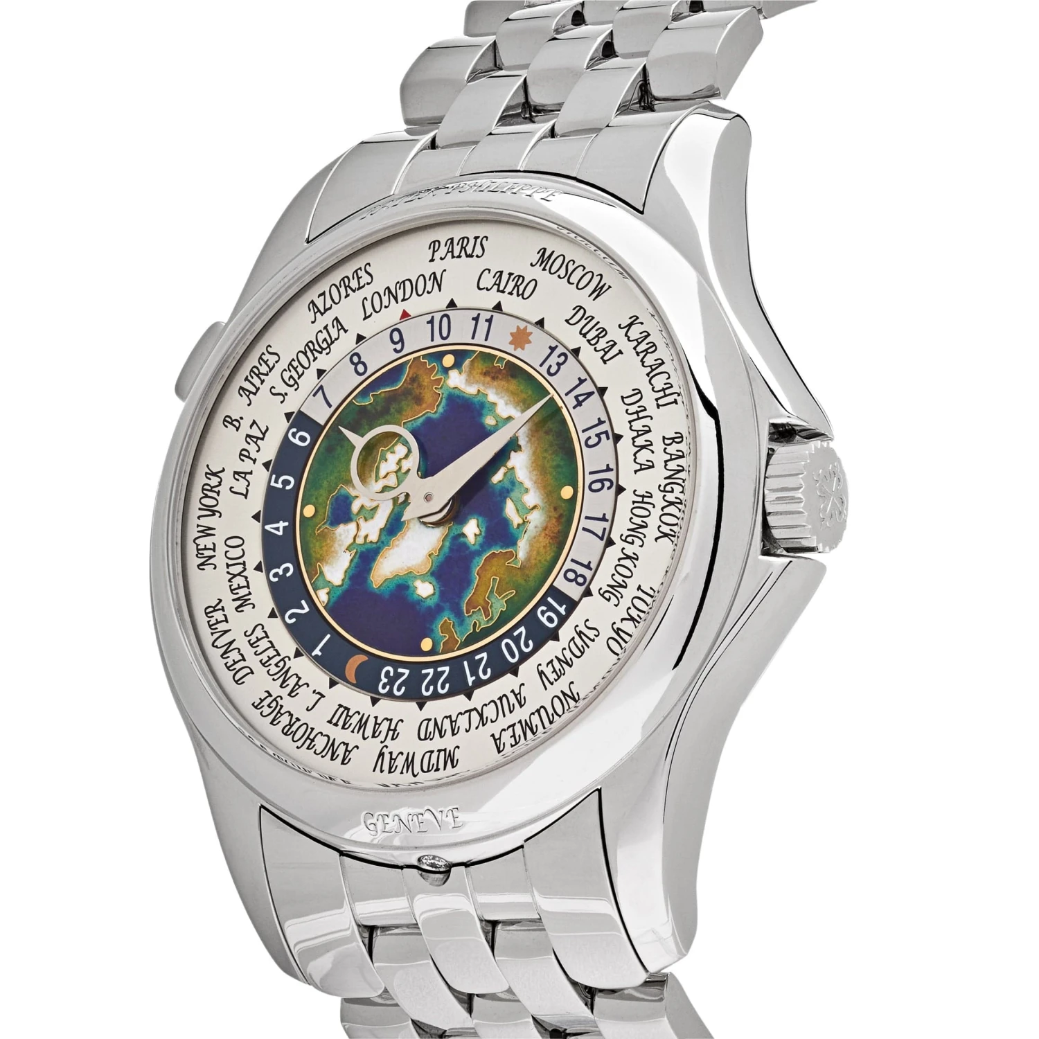 Patek Philippe Patek Philippe Complications 5131/1P-001 World Time Platinum 3 Patek Philippe Patek Philippe Complications 5131/1P-001 World Time Platinum - Image 3