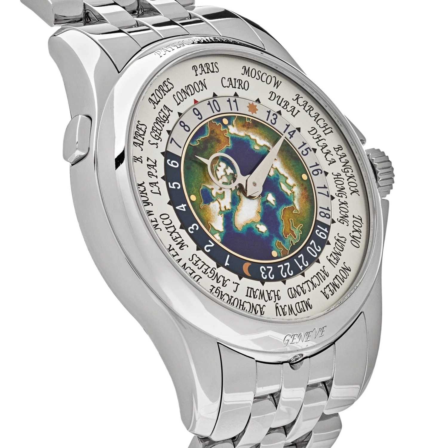 Patek Philippe Patek Philippe Complications 5131/1P-001 World Time Platinum 4 Patek Philippe Patek Philippe Complications 5131/1P-001 World Time Platinum - Image 4