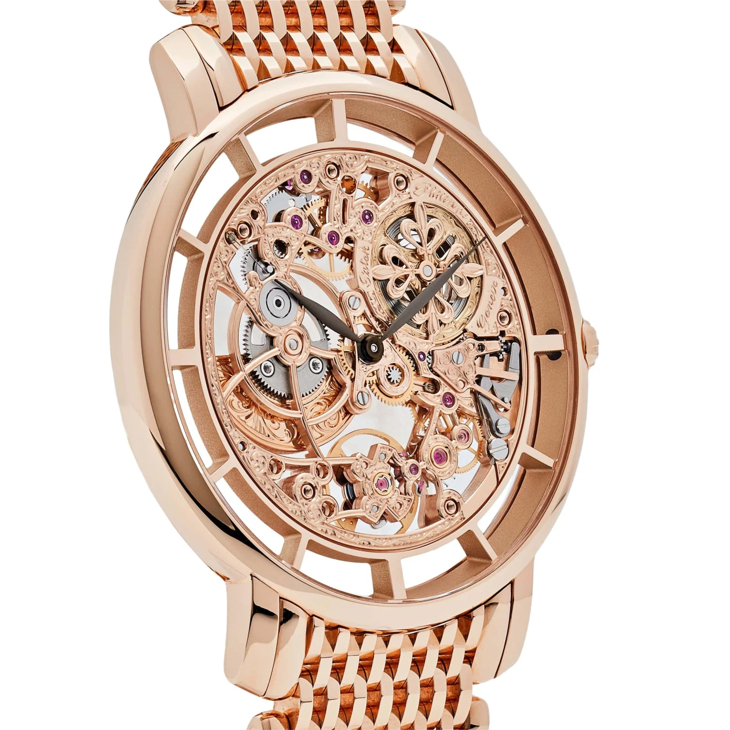 Patek Philippe Patek Philippe Calatrava Complications 5180/1R-001 Rose Gold Skeleton Dial (2023) 4 Patek Philippe Patek Philippe Calatrava Complications 5180/1R-001 Rose Gold Skeleton Dial (2023) - Image 4