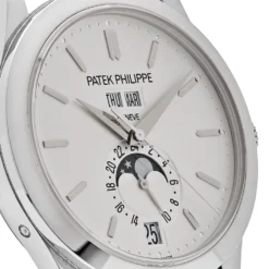 Patek Philippe Patek Philippe Complications 5396G-011 Annual Calendar Moon Phase White Gold (2019) -Horaluxis Sales Store patek philippe complications 5396g 011 annual calendar moon phase white gold 2019 patek philippe 40272498360564